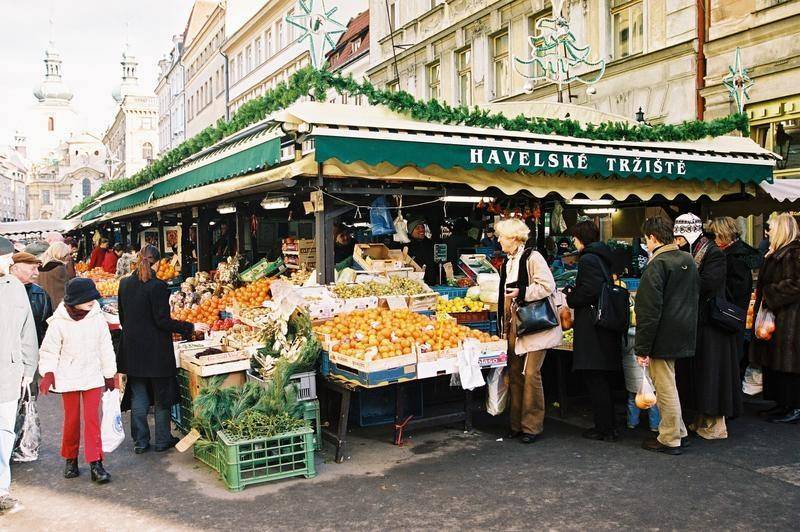 קניות ושווקים בפראג - צ'כיה